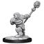 Magic the Gathering Unpainted Miniatures: W02 Dwarf Fighter & Dwarf Cleric