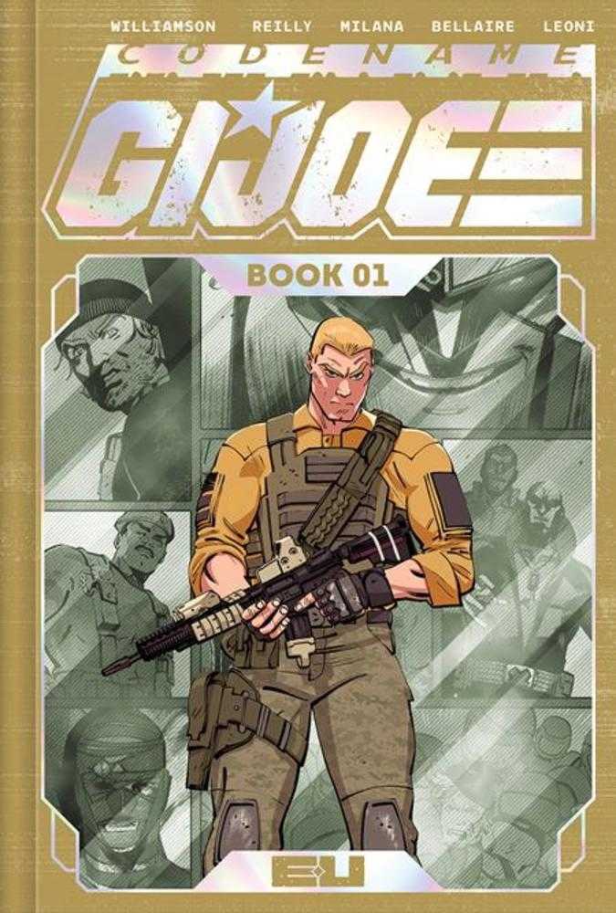 Codename G.I. Joe Deluxe Edition Hardcover Book 01 Tom Reilly Cover