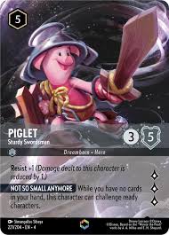 2024 Disney Lorcana - Piglet - Enchanted - PSA 10