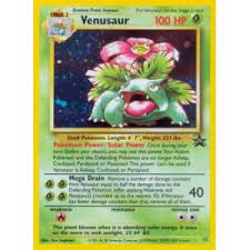 2000 Pokemon - Venusaur - Black Star - PSA 7