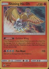 2017 Pokemon - Shining Ho-Oh - PSA 9