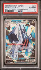 2024 Pokemon SSP EN - Archaludon EX - Special Illustration Rare - PSA 9