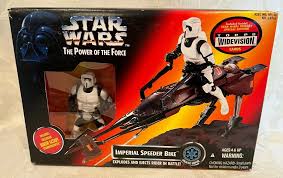 1995 Kenner Star Wars Imperial Speeder Bike Explode