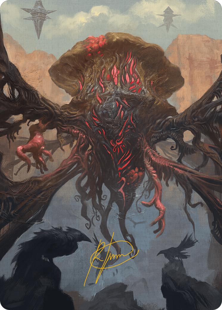 Inversion Behemoth Art Card (Gold-Stamped Signature) [Modern Horizons A1Comics Inversion Behemoth Art Card (Gold-Stamped Signature) [Modern Horizons A1Comics