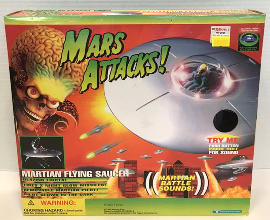 1996 Trendmasters MARS ATTACKS! Martian Flying Saucer