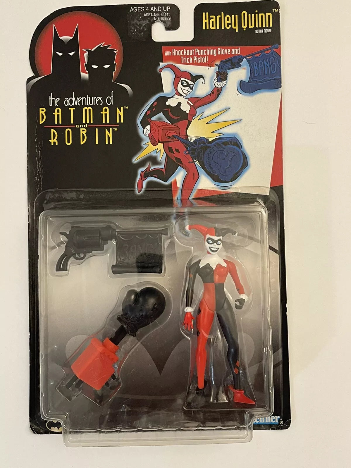1997 Kenner Adventures of Batman & Robin Harley Quinn Action Figure
