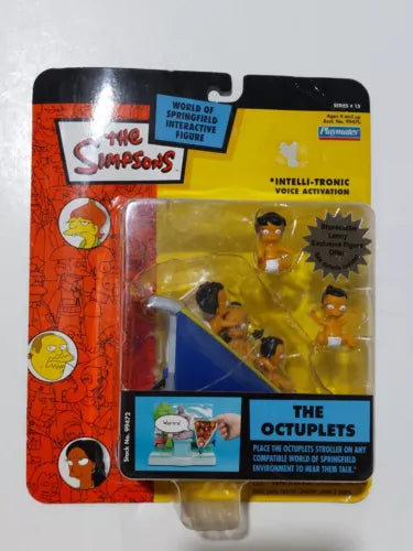 The Simpsons The OCTUPLETS Interactive Series 15 Figure WOS Playmates