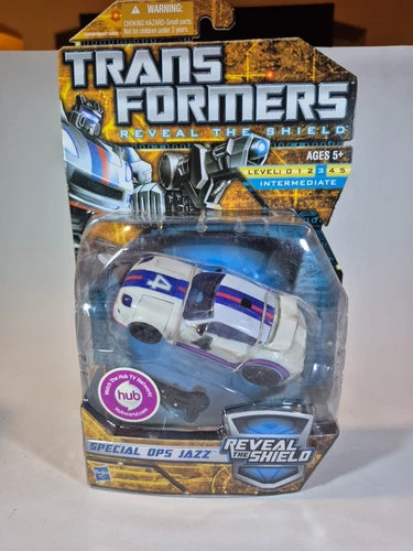 2010 Transformers Reveal The Shield RTS Deluxe Class Special Ops Jazz