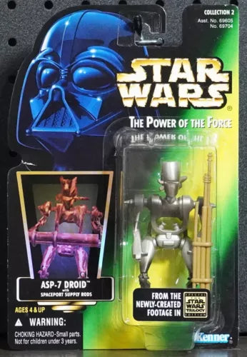 Star Wars Power of the Force ASP-7 Droid Figure