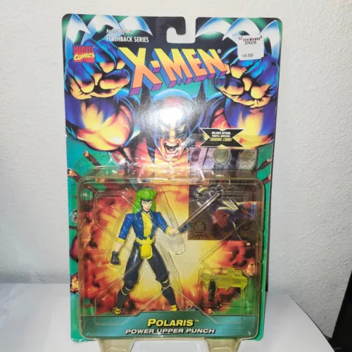 1996 Toy Biz Marvel Comics X-Men Flashback Series POLARIS Action Figure