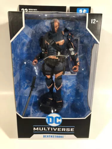 2020 MCFARLANE DC MULTIVERSE BATMAN ARKHAM ORIGINS DEATHSTROKE 7” FIGURE RARE