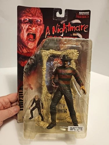 1998 McFarlane Toys A Nightmare On Elm Street Freddy Kruger Figure Movie Maniac