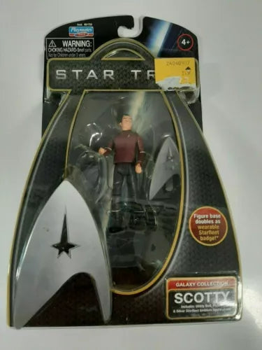 2009 Playmates Toys Star Trek Galaxy Collection 4inch Figure - Scotty