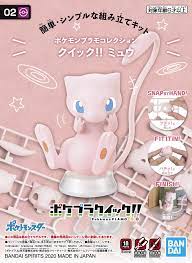 02 MEW "Pokemon", Bandai Spirits Pokémon Model Kit Quick!!