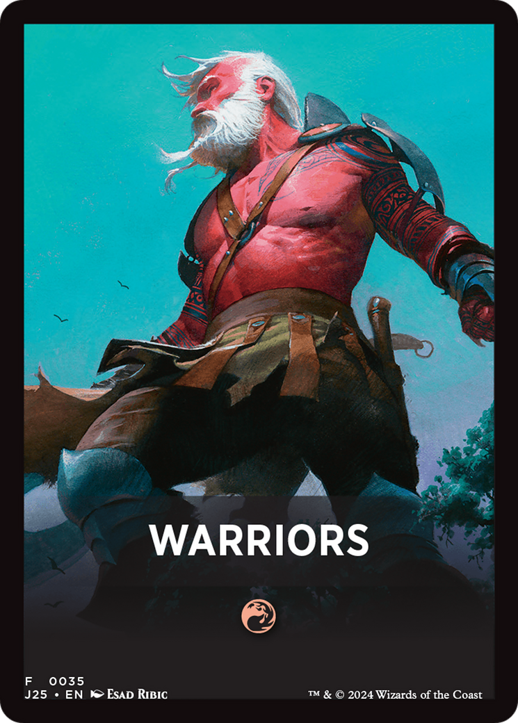 Warriors Theme Card [Foundations Jumpstart Front Cards] | A1Comics