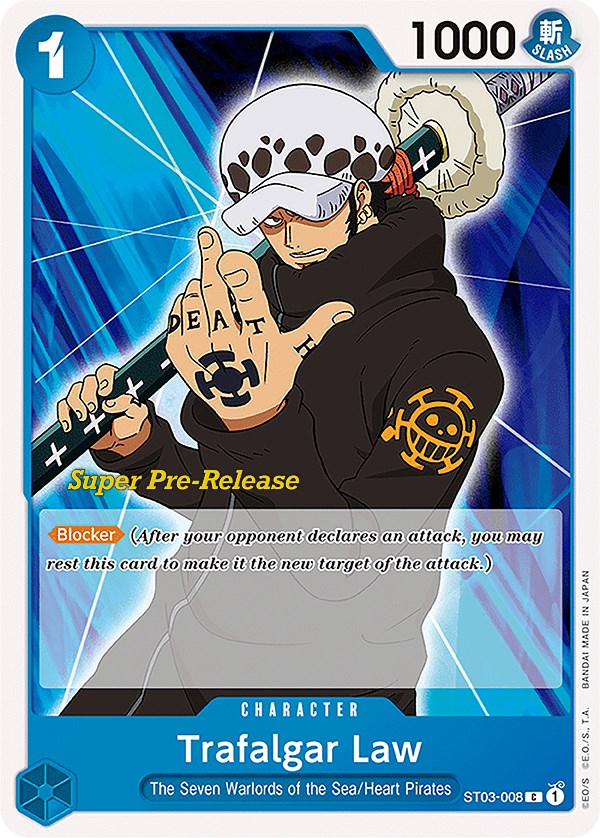 Trafalgar Law [Super Pre-Release Starter Deck: The Seven Warlords of the Sea] | A1Comics