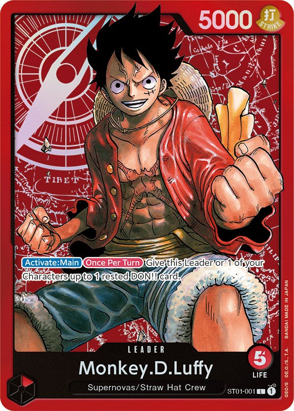 Monkey.D.Luffy (001) [Starter Deck: Straw Hat Crew] | A1Comics