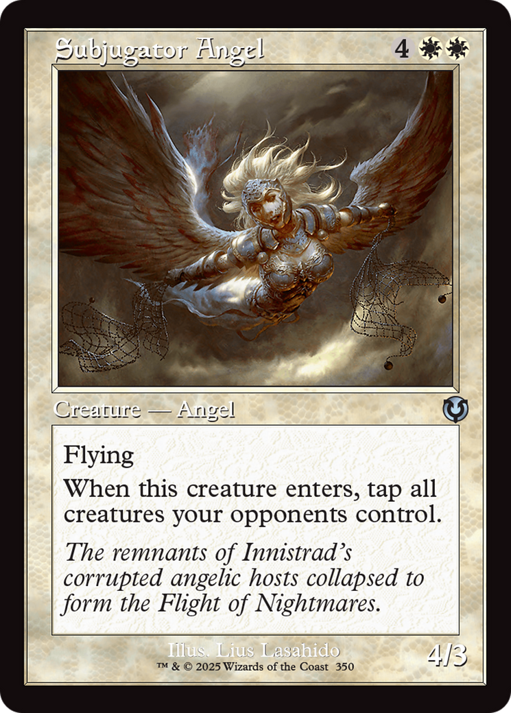 Subjugator Angel (Retro Frame) [Innistrad Remastered] | A1Comics