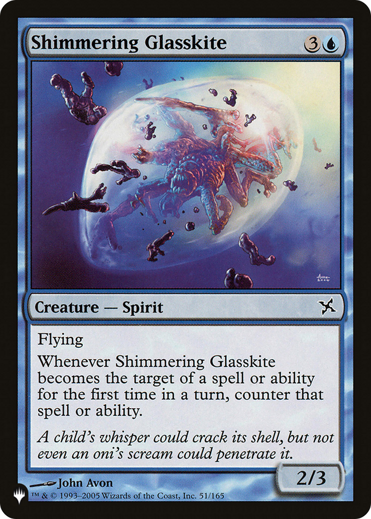 Shimmering Glasskite [The List Reprints] | A1Comics