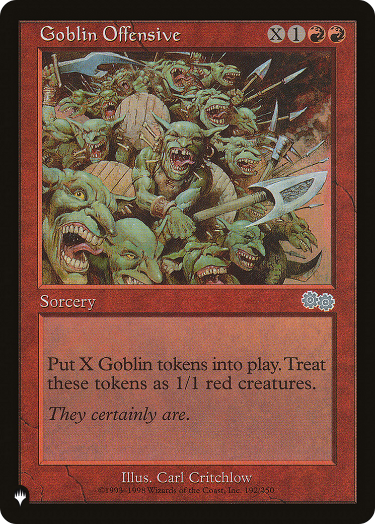 Goblin Offensive [The List Reprints] | A1Comics