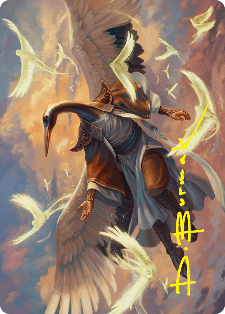 Kykar, Zephyr Awakener Art Card (16/54) (Gold-Stamped Signature) [Foundations Art Series] | A1Comics