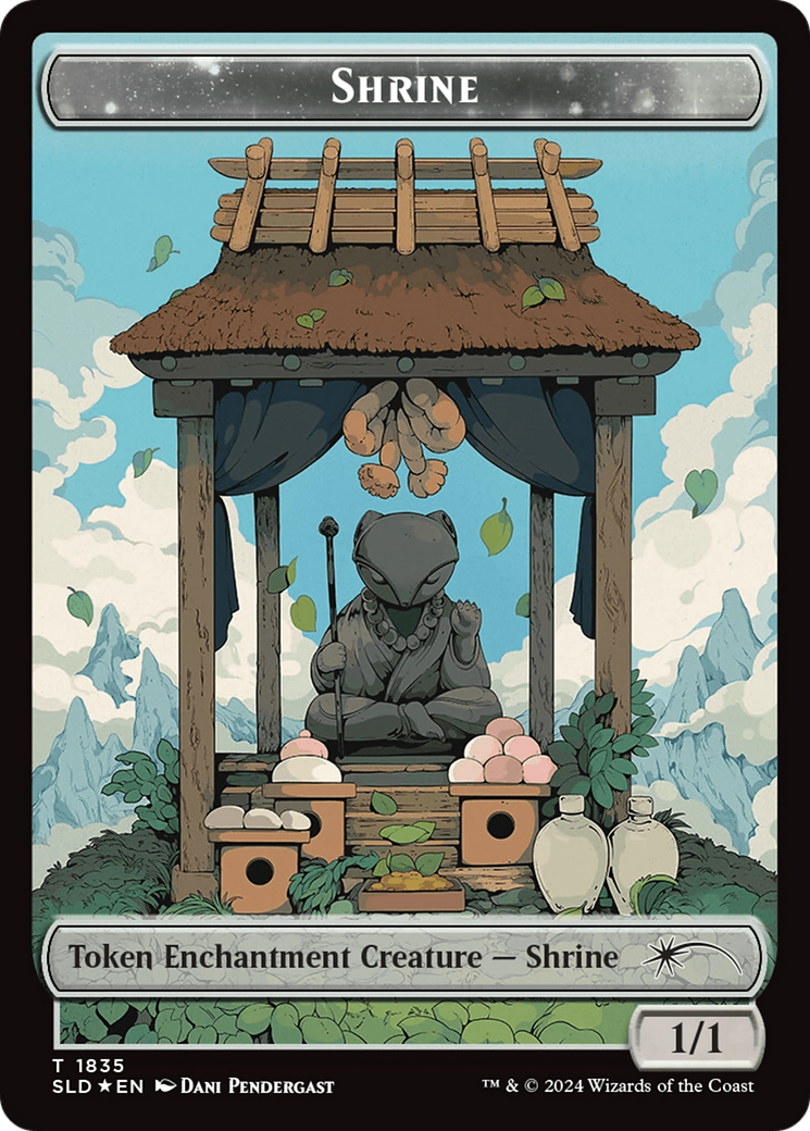 Shrine Token (Rainbow Foil) [Secret Lair: From Cute to Brute Tokens] | A1Comics