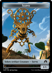 Aetherborn // Servo Double-Sided Token [Modern Horizons 3 Commander Tokens] | A1Comics