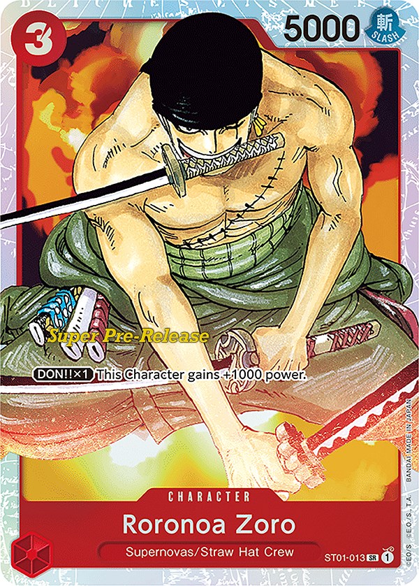 Roronoa Zoro [Super Pre-Release Starter Deck: Straw Hat Crew] | A1Comics