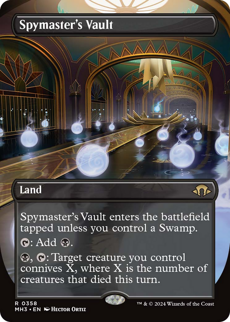 Spymaster's Vault (Borderless) [Modern Horizons 3] | A1Comics