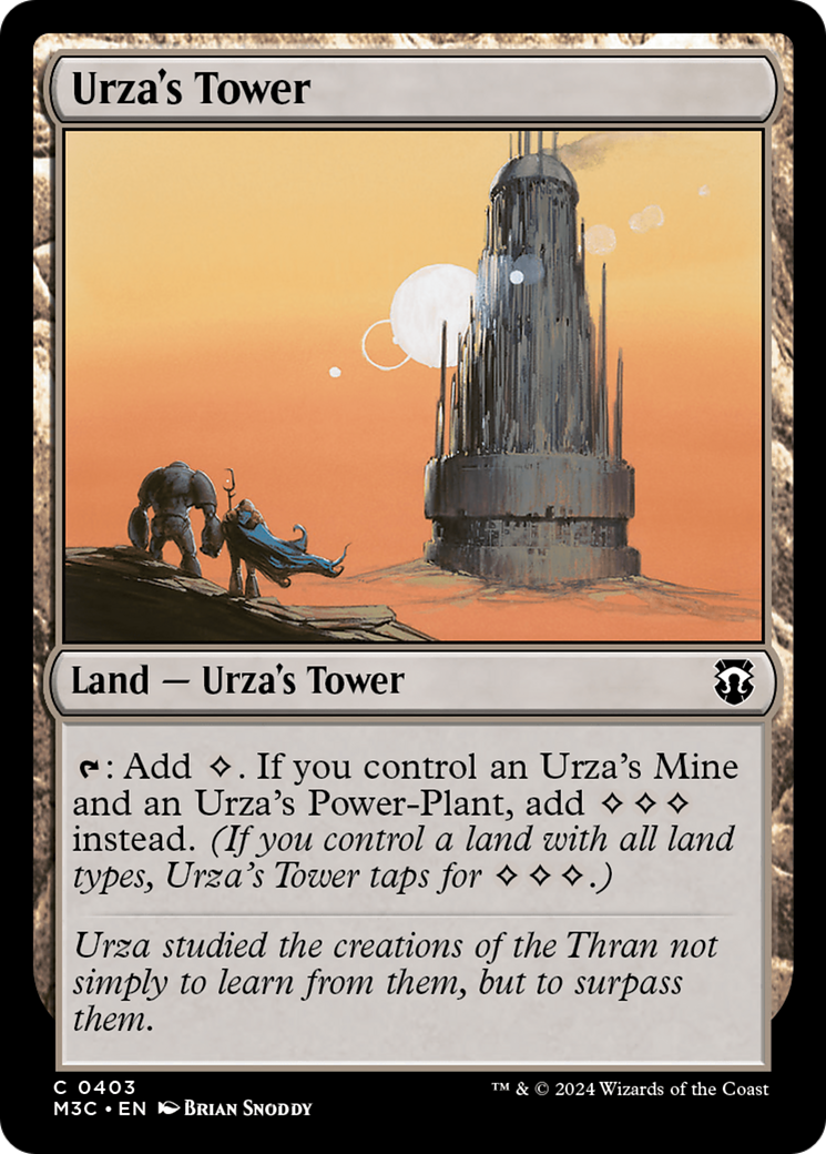 Urza's Tower (Ripple Foil) [Modern Horizons 3 Commander] | A1Comics