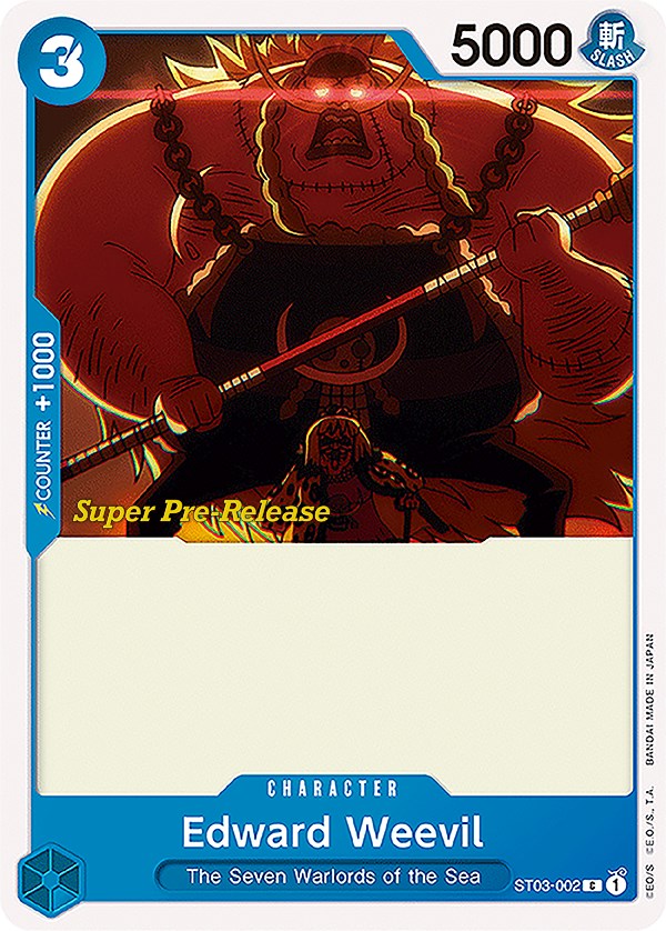 Edward Weevil [Super Pre-Release Starter Deck: The Seven Warlords of the Sea] | A1Comics