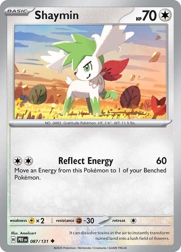 Shaymin (087/131) [Scarlet & Violet: Prismatic Evolutions] | A1Comics