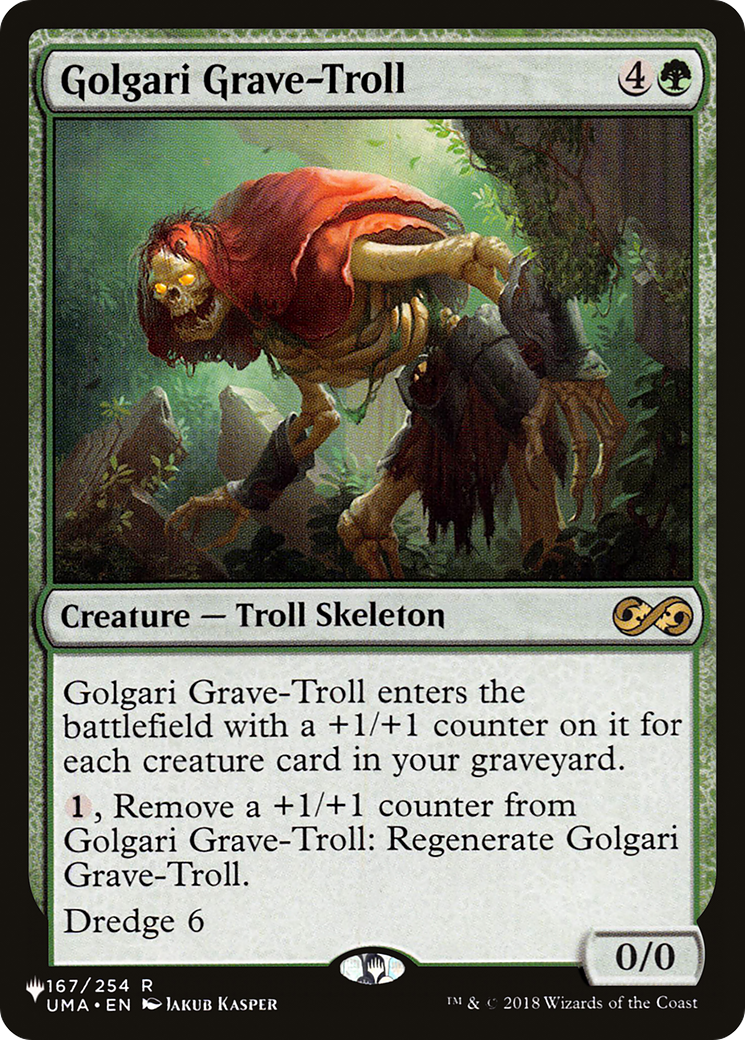 Golgari Grave-Troll [The List Reprints] | A1Comics