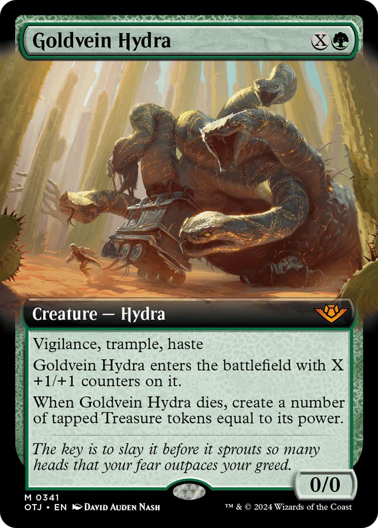 Goldvein Hydra (Extended Art) [Outlaws of Thunder Junction] | A1Comics