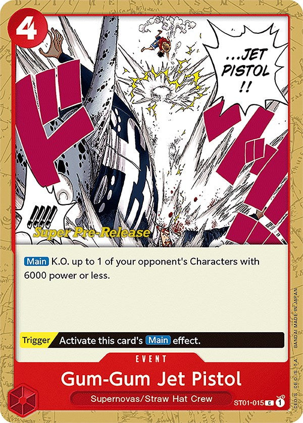 Gum-Gum Jet Pistol [Super Pre-Release Starter Deck: Straw Hat Crew] | A1Comics