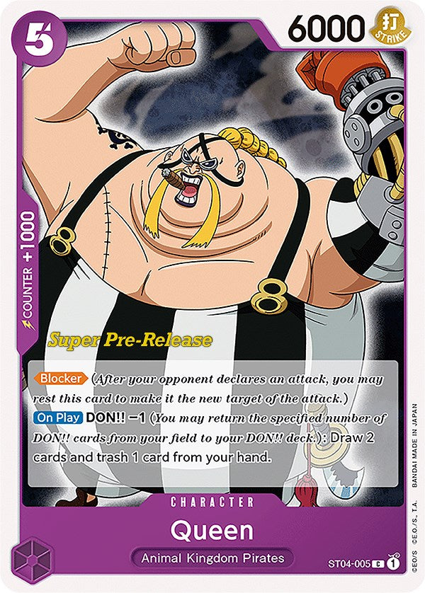 Queen [Super Pre-Release Starter Deck: Animal Kingdom Pirates] | A1Comics