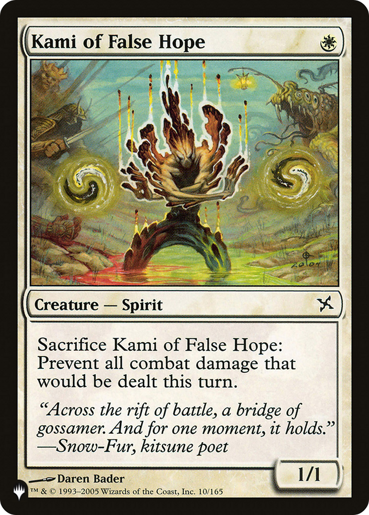 Kami of False Hope [The List Reprints] | A1Comics