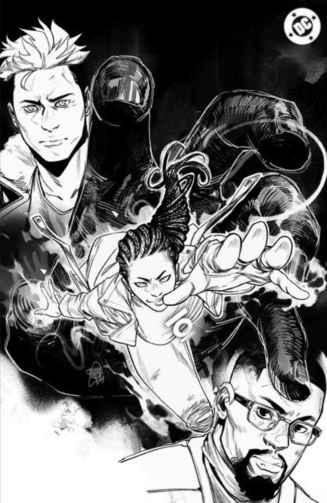 Absolute Green Lantern #1 Cover K 1 in 100 Jahnoy Lindsay Black & White Card Stock Variant