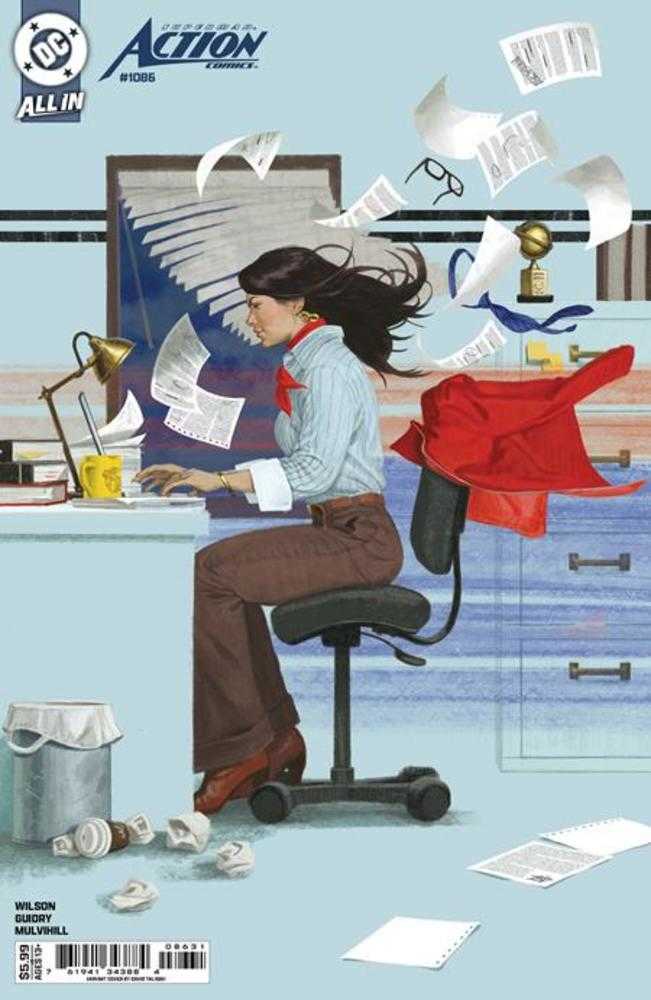 Action Comics #1086 Cover B David Talaski Card Stock Variant