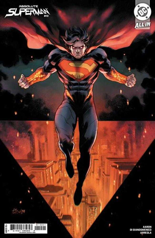 Absolute Superman #10 Cover D 1 in 25 Tirso Card Stock Variant