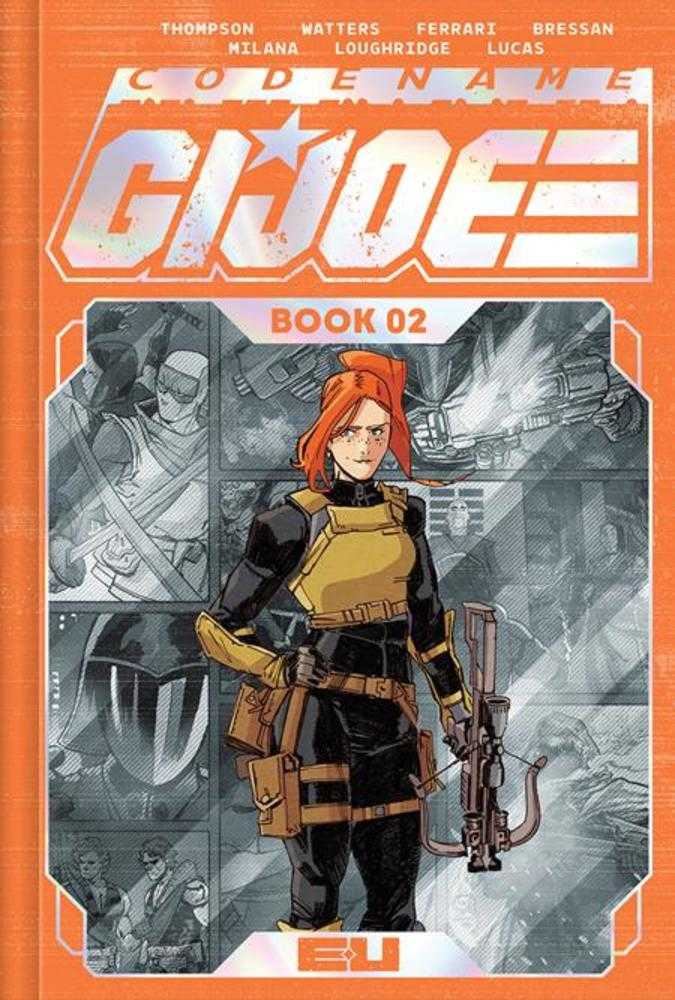 Codename G.I. Joe Deluxe Edition Hardcover Book 02 Marco Ferrari Spot Foil Cover