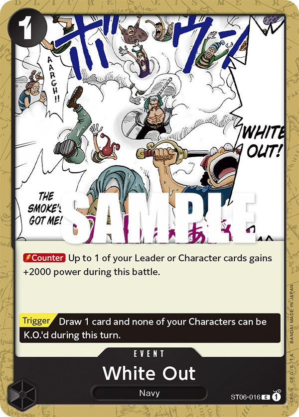 White Out [Starter Deck: Absolute Justice] | A1Comics