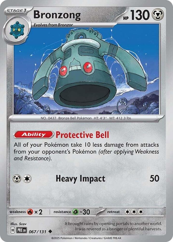 Bronzong (067/131) [Scarlet & Violet: Prismatic Evolutions] | A1Comics