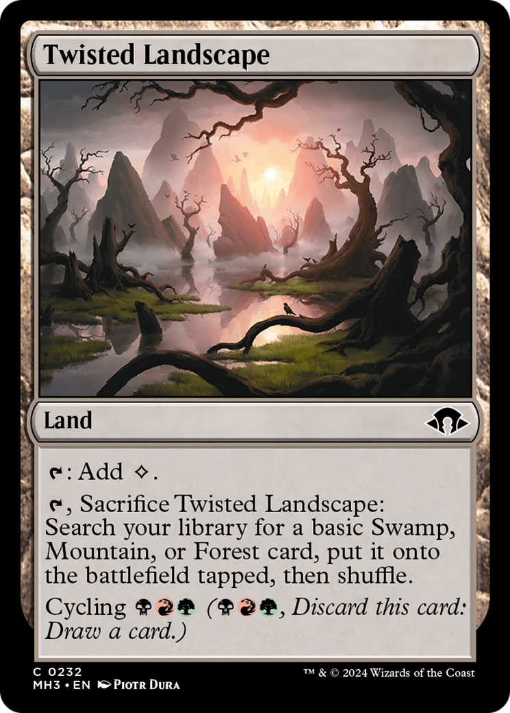 Twisted Landscape [Modern Horizons 3] | A1Comics