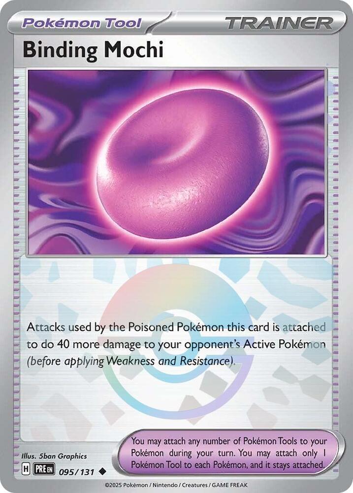 Binding Mochi (095/131) (Poke Ball Pattern) [Scarlet & Violet: Prismatic Evolutions] | A1Comics