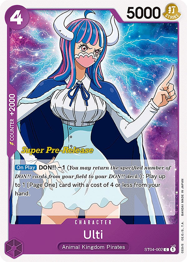 Ulti [Super Pre-Release Starter Deck: Animal Kingdom Pirates] | A1Comics