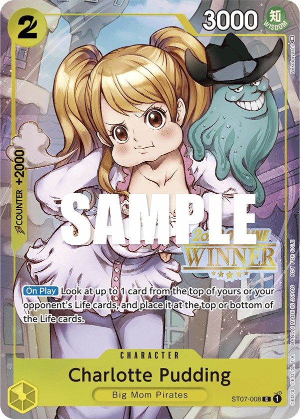 Charlotte Pudding (Offline Regional 2023) [Winner] [One Piece Promotion Cards] | A1Comics