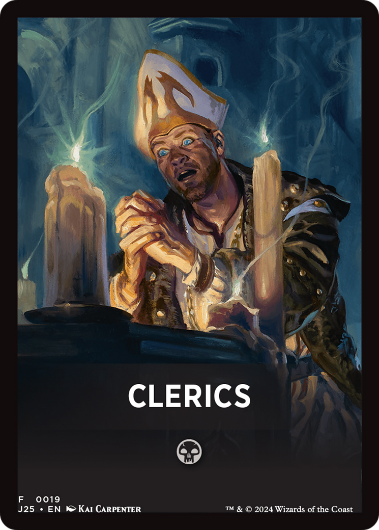 Clerics Theme Card [Foundations Jumpstart Front Cards] | A1Comics