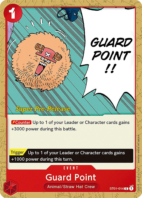 Guard Point [Super Pre-Release Starter Deck: Straw Hat Crew] | A1Comics