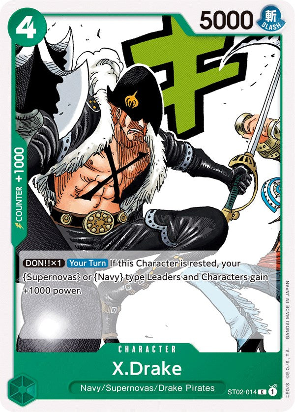 X.Drake [Starter Deck: Worst Generation] | A1Comics